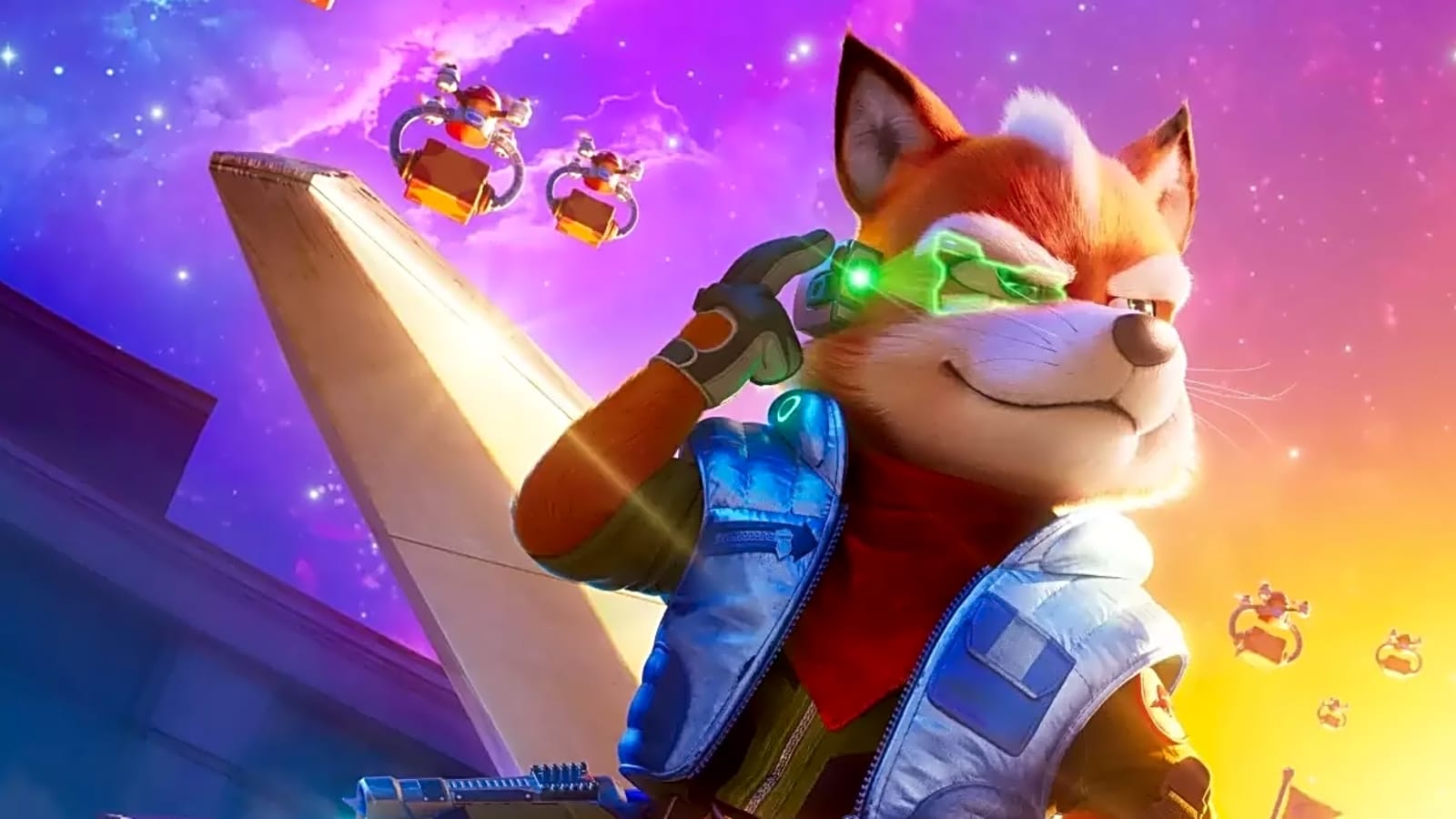 How Fox McCloud appears in 'The Super Mario Galaxy Movie'