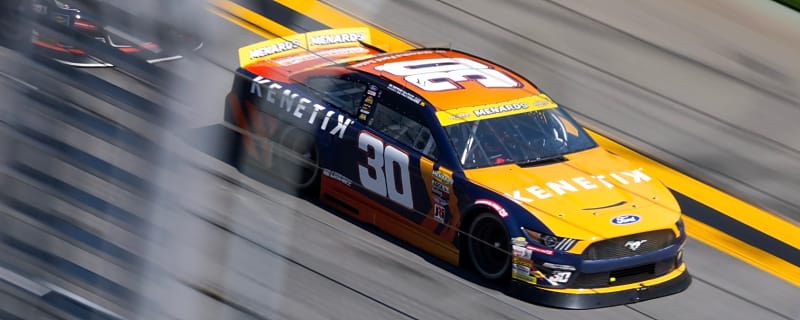 Cleetus McFarland suffers engine failure in ARCA race at Kansas