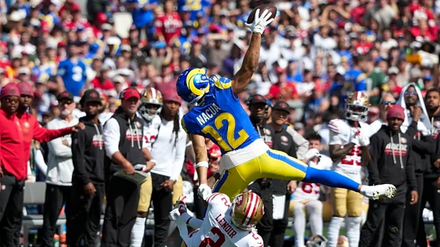 Los Angeles Rams Face a Brutal Test If Their Top Receiver Sits