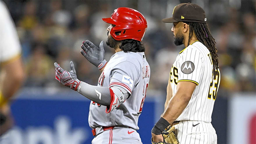 Why Padres must claim Eugenio Suarez for stretch run after Reds put him on outright waivers