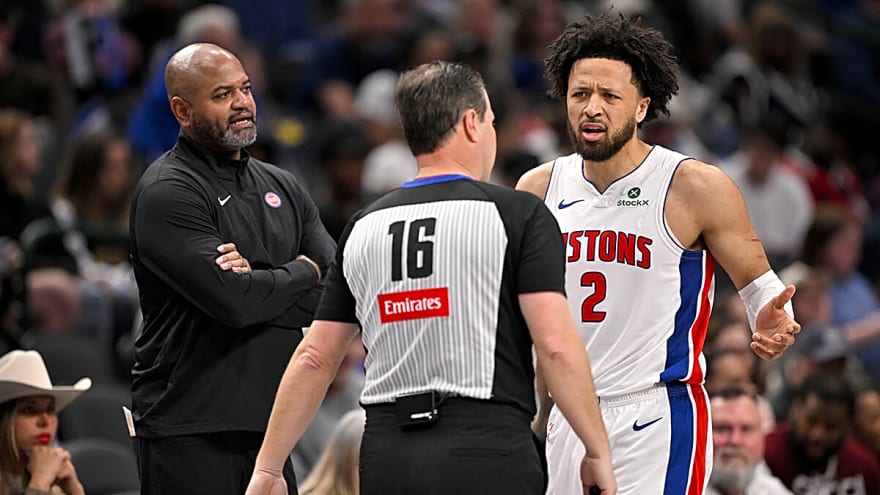 Pistons’ JB Bickerstaff vows to help Cade Cunningham more amid turnover issues