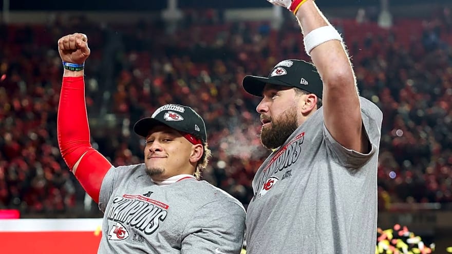 Patrick Mahomes Had Incredible Reaction To Travis Kelce Becoming MLB Owner