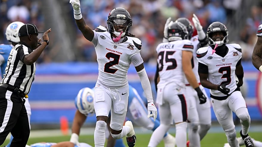 Texans safety takes shot at Titans’ offense after Week 5 win