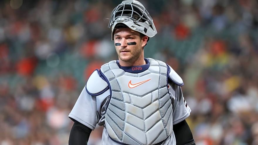 Tigers' All-Star Catcher Exits Game Early With Injury