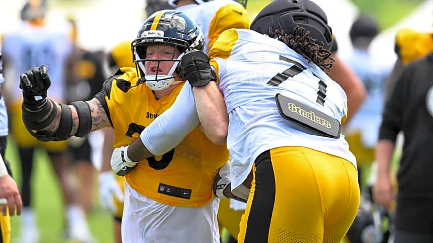 Steelers' Max Iheanachor Dominating Top Edge Rushers, Could Force Bigger Role