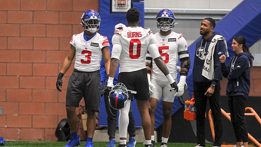 Giants’ Brian Burns questionable, Malik Nabers available for Titans tilt