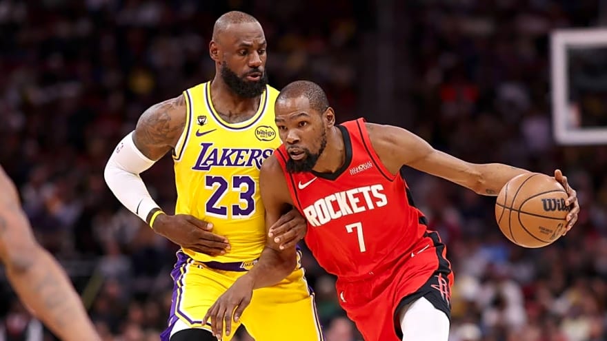 LeBron James Sends Kevin Durant Message Before Rockets Series