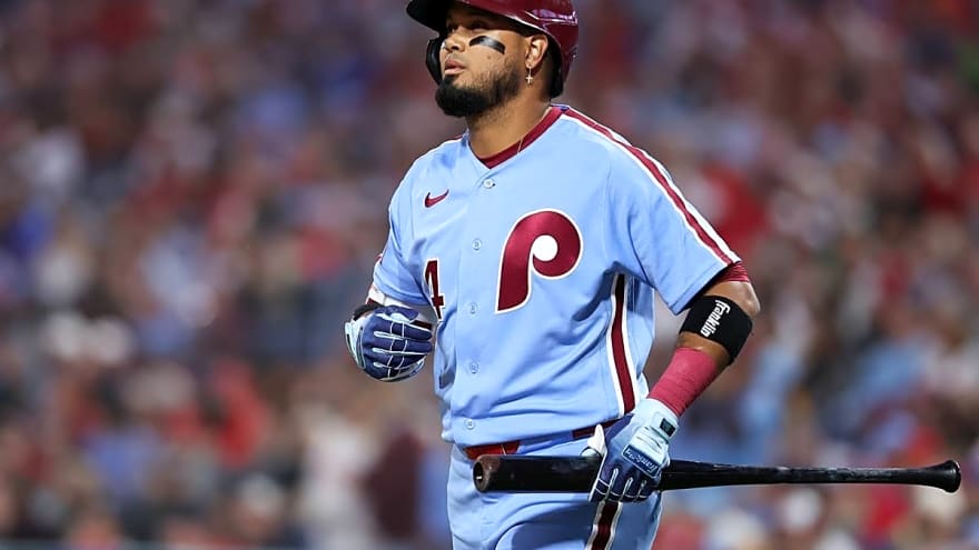 Luis Arraez News Emerges After Removal From Phillies Lineup