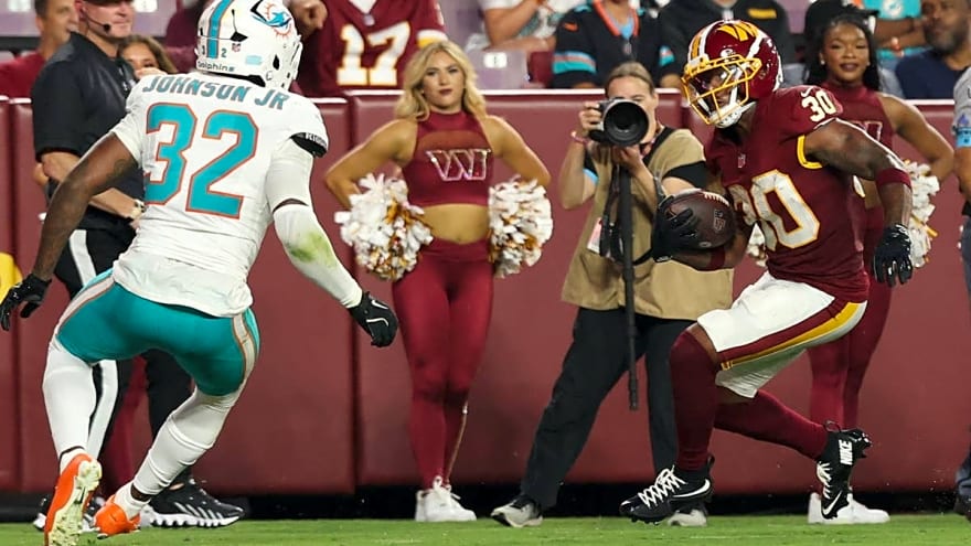 Commanders Clear a Path for Rookie Running Backs to Earn Roster Spot Following Injury Settlement