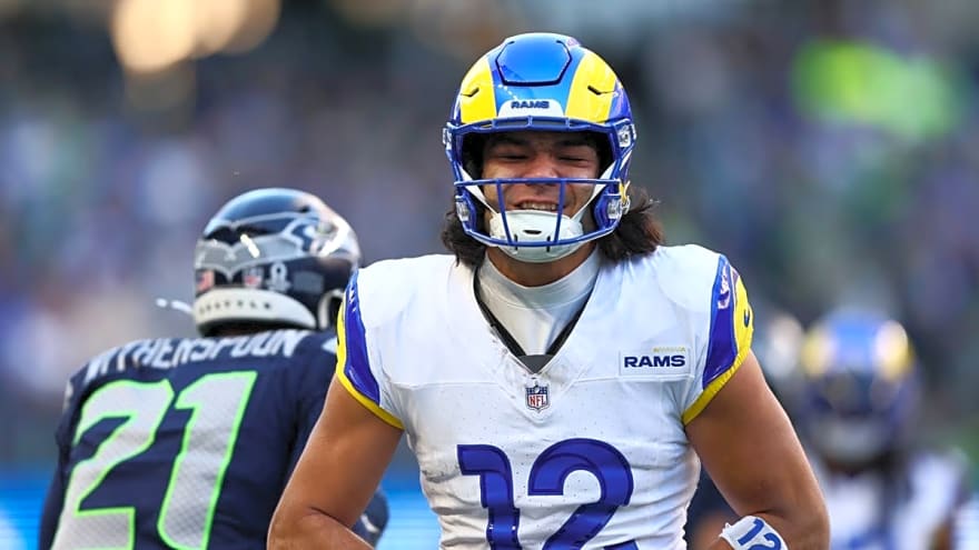 ESPN Ranks Rams' Skill Positions No. 2 in NFL With Nacua, Adams and Williams Leading the Way