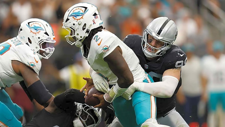 Dolphins’ Malik Willis takes full blame for taking sack after sack in Raiders loss