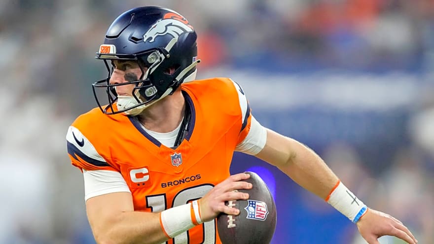 Broncos’ Bo Nix brushes off viral Sean Payton argument caught on TV
