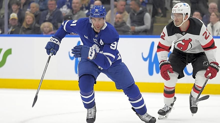 Maple Leafs’ John Tavares gets high praise from Craig Berube after memorable night