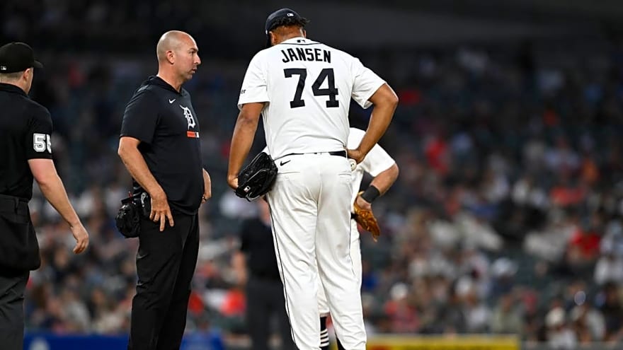 Tigers Provide Injury Update on Kenley Jansen