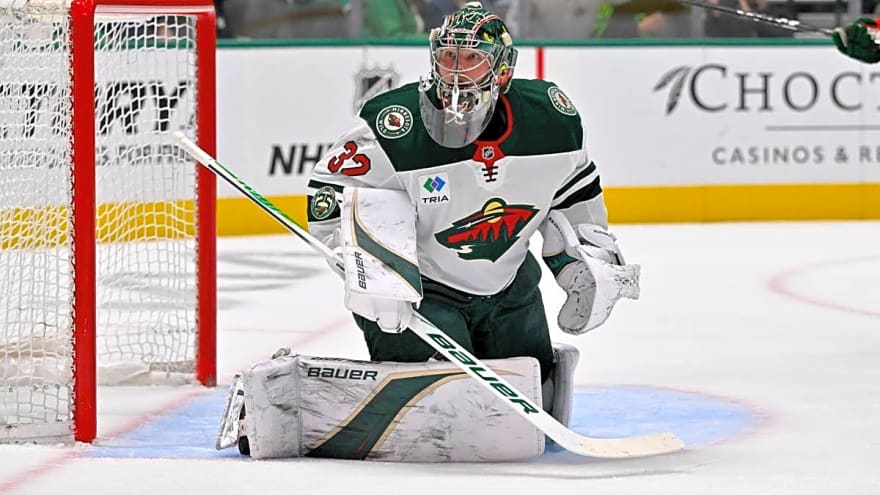 Wild Announce Filip Gustavsson News After Playoff Exit