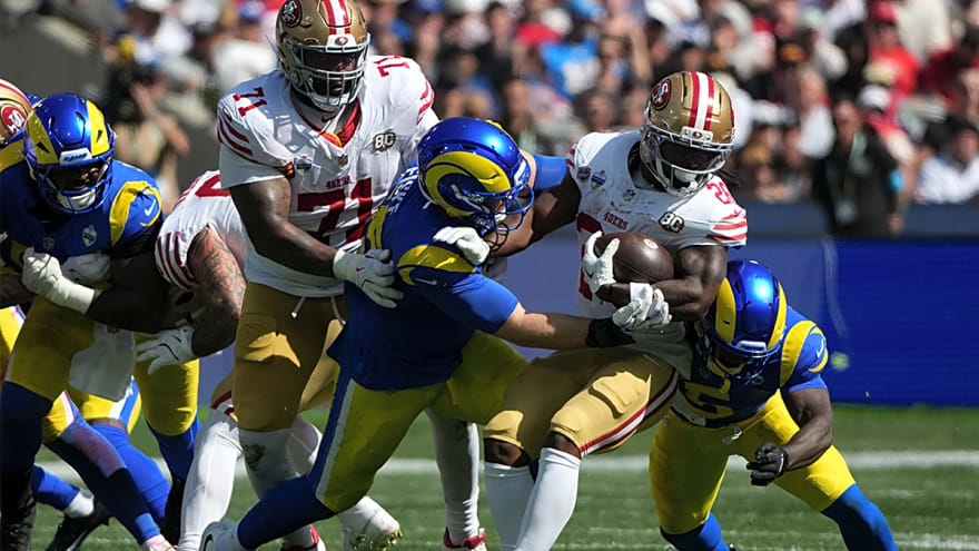 49ers’ Kyle Shanahan heaps praise on unheralded Christian McCaffrey backup