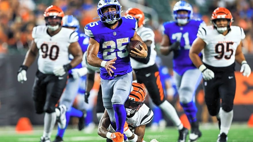 Lions' Best Options to Replace Isiah Pacheco After Injury Setback