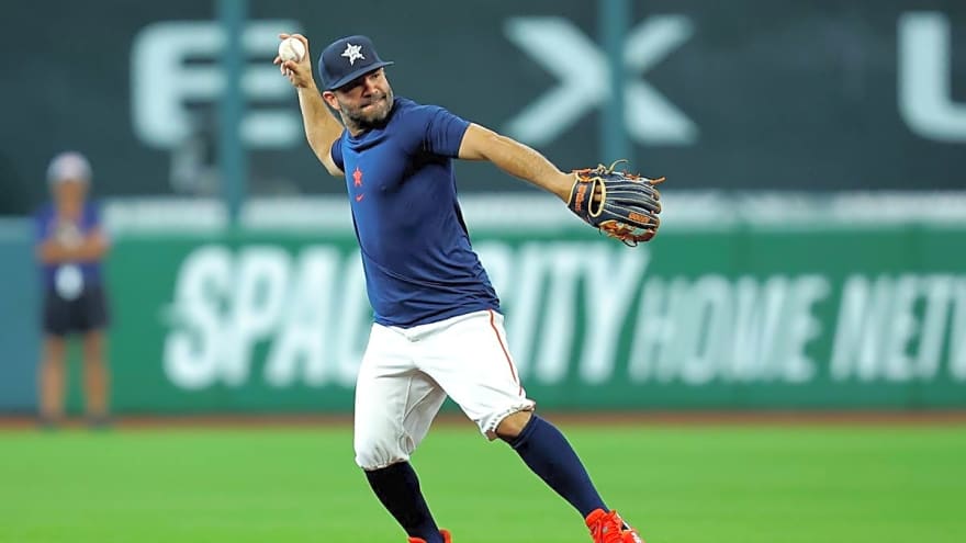 Astros Announce Jose Altuve News Before Athletics Game