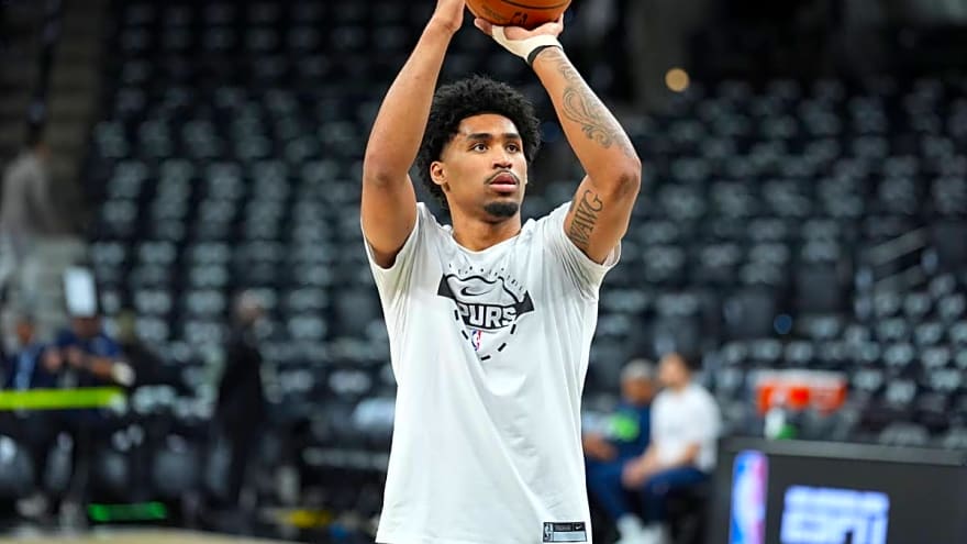 Doctor Warns Dylan Harper's Hamstring Injury Could Keep Spurs Rookie Out Multiple Games