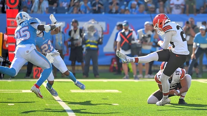 Is the Titans' Run Game Finally Real? What Their Week 7 Loss to the Browns Told Us