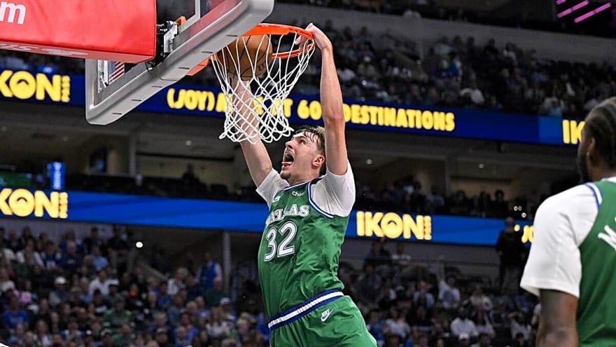 Mavericks rookie Cooper Flagg’s stat line in first NBA win grabs attention