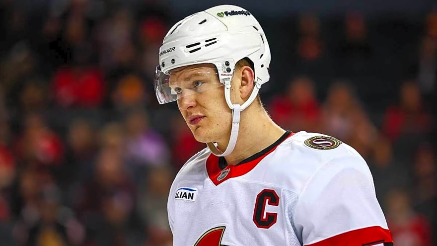 Senators owner says Brady Tkachuk’s family ‘got in his kitchen’