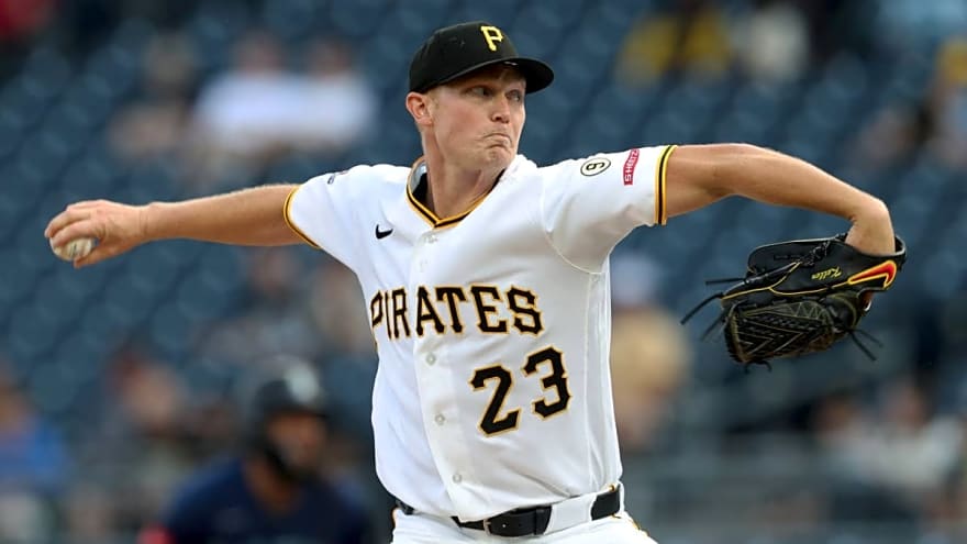 Pirates Starting Pitcher Ruled Out for Remainder of Season