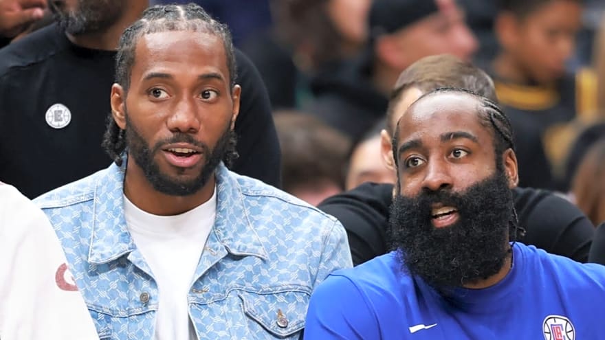 Clippers Make Kawhi Leonard, James Harden Decision Before NBA Season