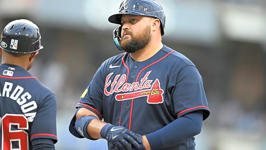 Braves DFA Veteran Slugger, Recall Intriguing Infield Prospect