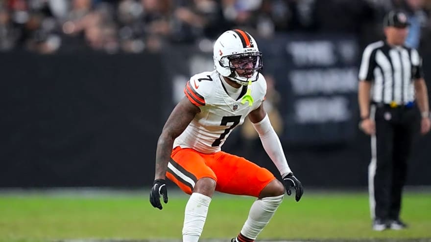 Browns Cornerback Nursing Ankle Injury, Uncertain to Face Buccaneers in Week 2