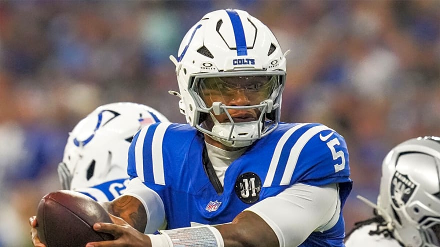 Colts’ Anthony Richardson brushes off lingering trade request after QB2 promotion