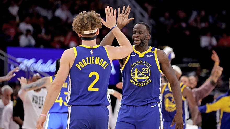 Warriors’ Draymond Green professes ‘belief’ in Brandin Podziemski’s future