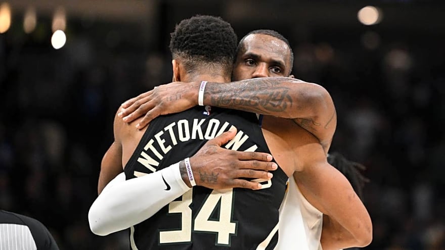 Giannis Antetokounmpo Reacts to LeBron James News