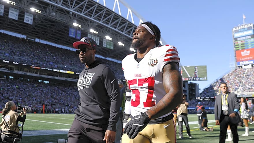 Pool report sheds light on Dre Greenlaw’s ejection from 49ers-Seahawks clash