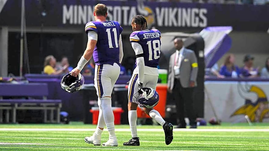 Vikings’ Justin Jefferson gives unexpected take on Carson Wentz’s Week 1