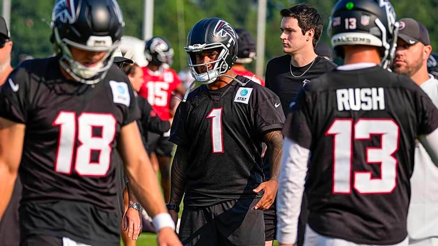 Falcons QBs ‘stinking it up’ has Robert Griffin III wondering why he, Cam Newton are out of NFL
