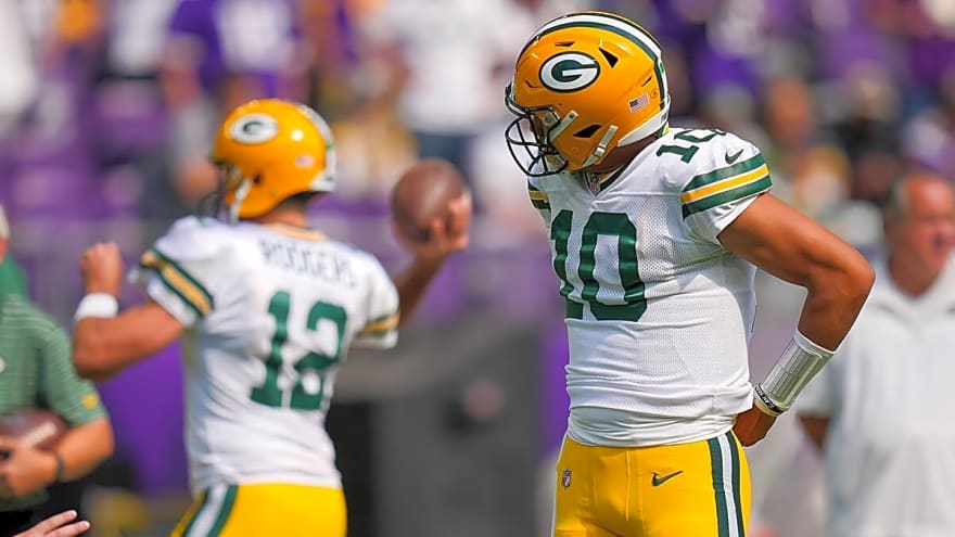 Jordan Love shrugging off magnitude of clash with Aaron Rodgers