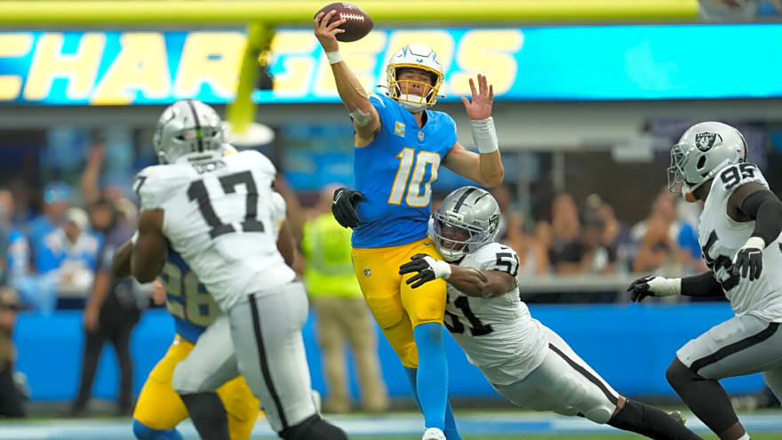 Chargers’ Justin Herbert has been so bad vs. blitz it’s like he, LA ‘forget how to play football’