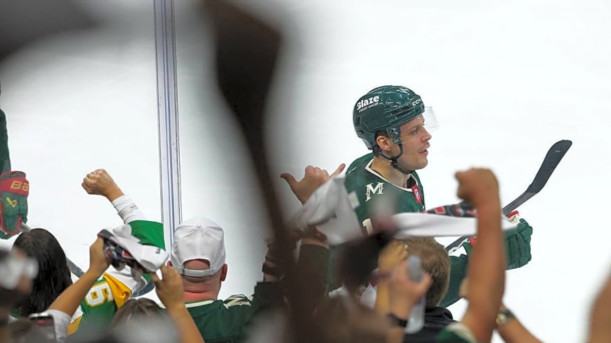 Wild's Top Forward Ruled Out for Game 3 vs. Avalanche