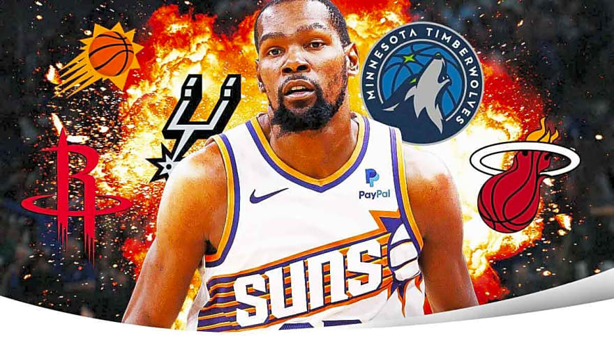 Ranking Suns’ 4 best realistic Kevin Durant trade packages