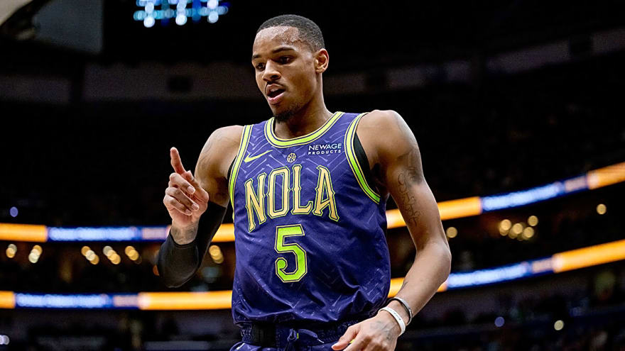 Dejounte Murray’s first basket 18 seconds into return from ACL injury vs. Warriors