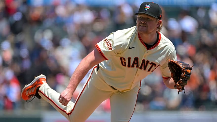 Giants place Logan Webb on IL before Pirates clash