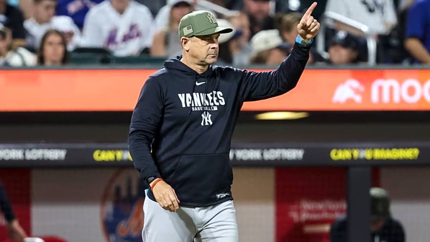 Yankees' Aaron Boone 'Kicking Himself' Over Difficult In-Game Decision