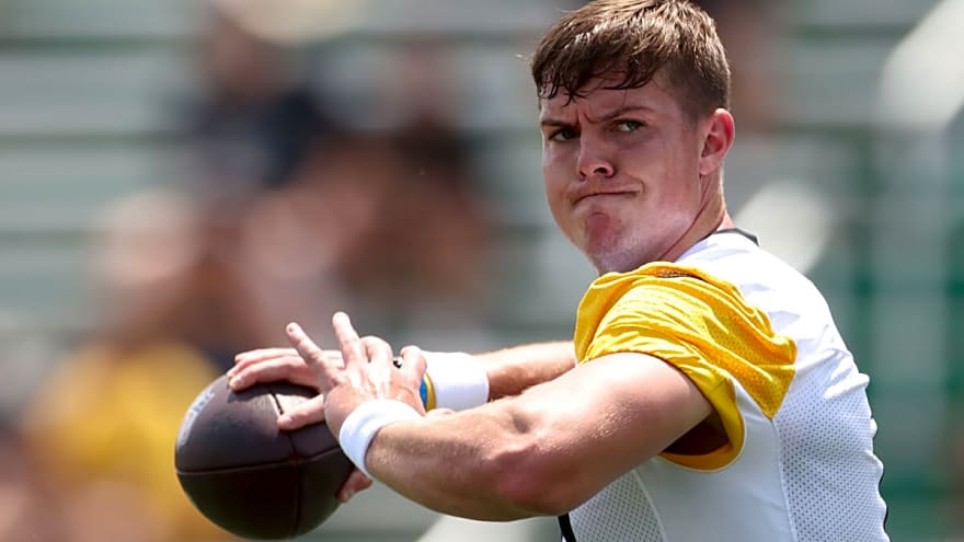 Steelers QB Will Howard gets Week 1 nod over Drew Allar from NFL Draft expert