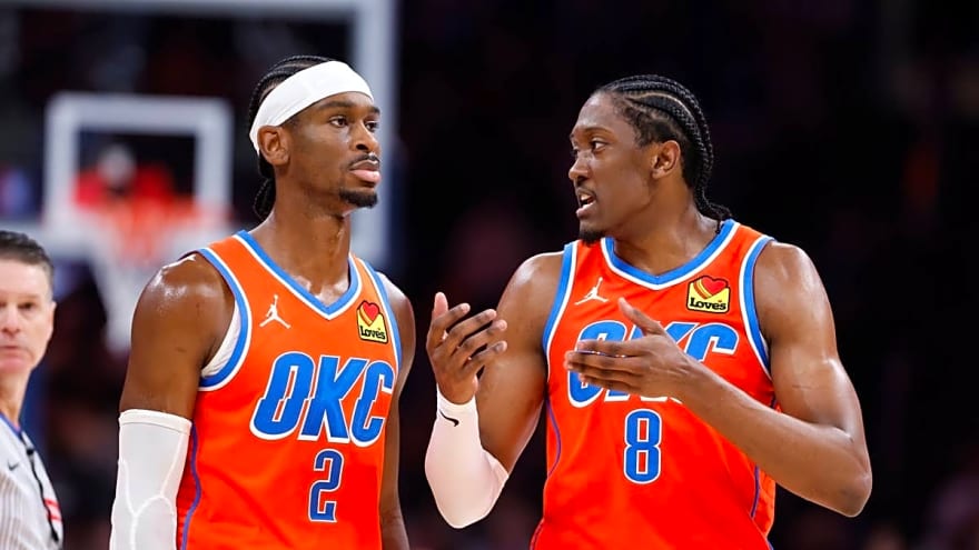 Shai Gilgeous-Alexander Reacts to Losing Jalen Williams to Injury in WCF vs. Spurs