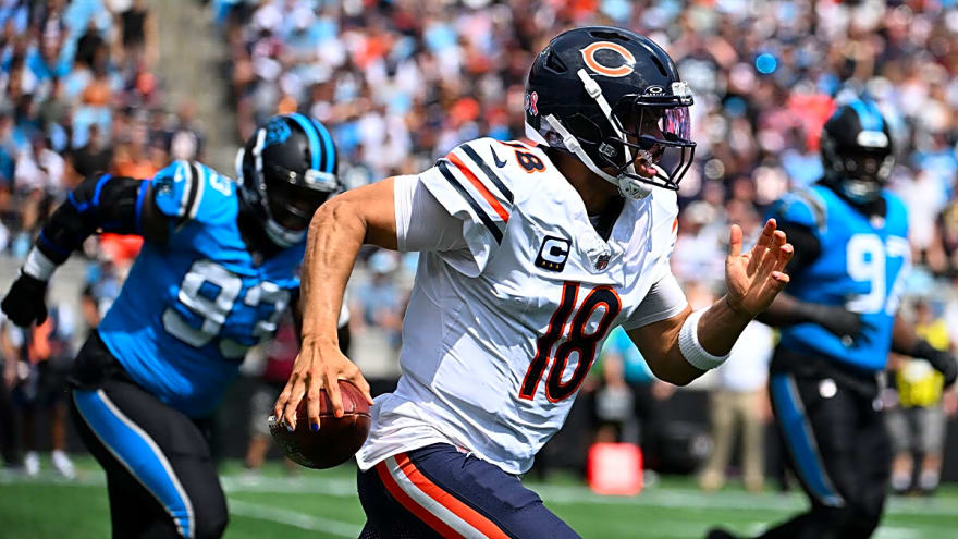 The Caleb Williams MVP hype train is leaving the station after hanging 59 points on Panthers