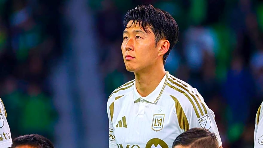 Why is Son Heung-Min not playing for LAFC vs. Portland Timbers?