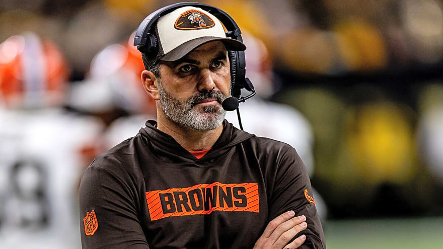 Browns HC Kevin Stefanski shies away from question about Steelers’ Myles Garrett plan