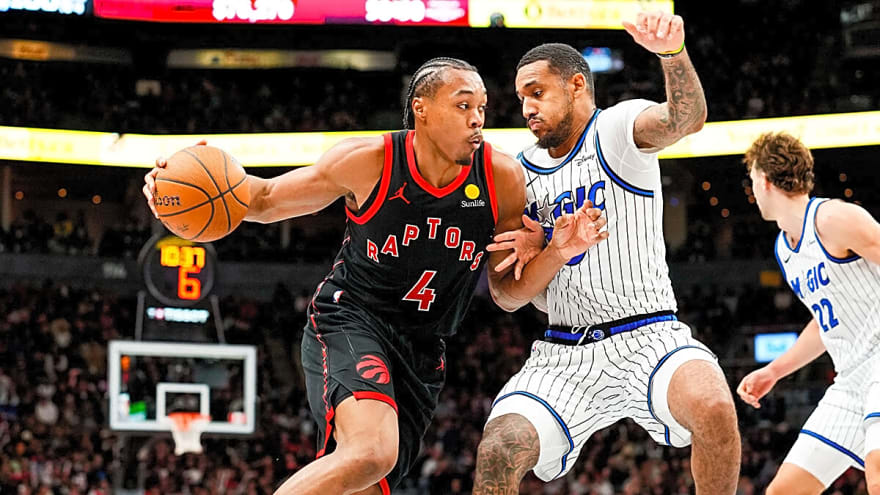 Raptors’ Scottie Barnes sets new career high in loss to Magic