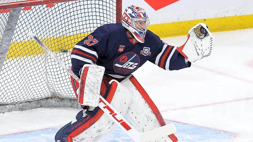 The best non-Sabres Connor Hellebuyck trade destination after Jets demand